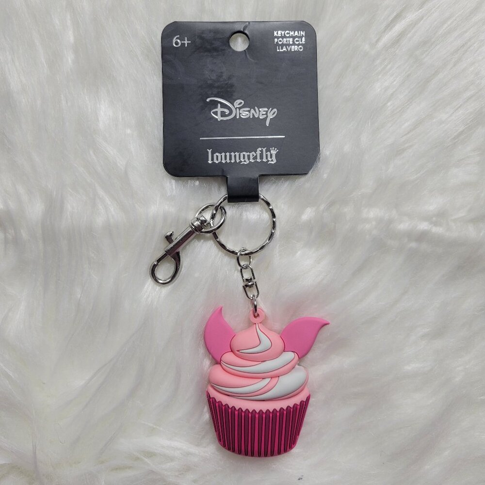 Loungefly Piglet Cupcake Keychain